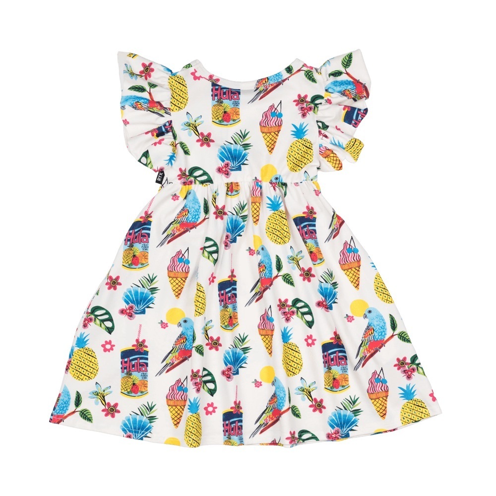 Rock Your Kid Tropicana Dress  sz 7 - Picture 3 of 12